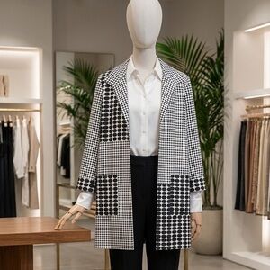 Chic Black and White jacket